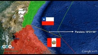 Conflicto Fronterizo Entre Chile y Perú  Border Conflict Between Chile and Peru IGEOTV [upl. by Nibram]