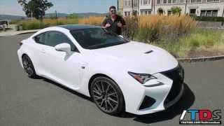 FIRST DRIVE 2015 Lexus RC F [upl. by Onirefez927]