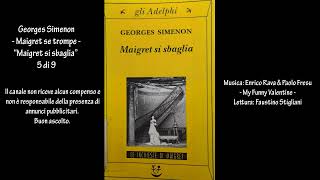 Georges Simenon  Maigret se trompe  “Maigret si sbaglia” 5 di 9 [upl. by Petras]