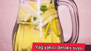 YAĞ YAKICI DETOKS SUYU VE İŞTAH KAPATICI SU TARİFİHAYATIM MUTFAK [upl. by Corri]