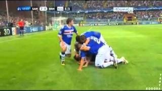 Pazzini Pazzo Inter  Super Goal [upl. by Stutzman]