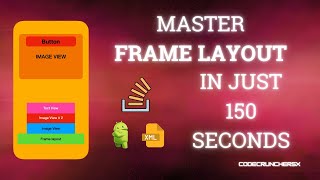 FrameLayout in Android Development  Beginners Guide xml [upl. by Abbe]