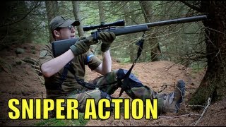 Airsoft Sniper Scout VSR GSPEC Section8 Scotland [upl. by Bush]