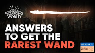 Answers to Rarest Wand on Hogwarts Legacy  Wizarding World [upl. by Sanford114]