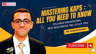 Unveiling the Hidden Secrets of the KAPS Exam Syllabus  CoachMinister Live Session [upl. by Colner353]