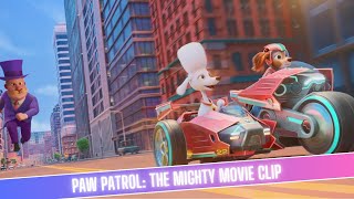 PAW Patrol The Mighty Movie  Mayor Humdinger Chases the PAW Patrol [upl. by Kaehpos]