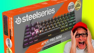 SteelSeries Apex Pro Mini Keyboard Review wired amp wireless [upl. by Joly]