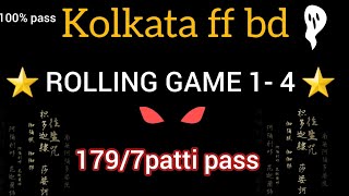 kolkata ff free tips 100 patti pass [upl. by Libnah]