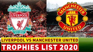 Liverpool FC vs Manchester United Trophies Who Is The King Of England In 2021 [upl. by Cod]