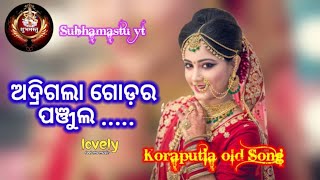 Adrigala godara panjula koraputia old song । best koraputia song । Desia song collection [upl. by Prochoras]