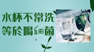 水杯不常洗，等於喝細菌！ [upl. by Valda]