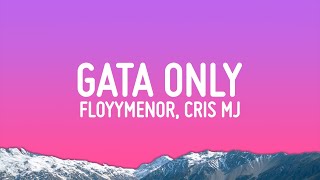 FloyyMenor  GATA ONLY ft Cris MJ LetraLyrics [upl. by Aviva737]