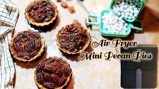 Air Fryer Mini Pecan Pie No Bourbon amp No Corn Syrup ytshorts yt [upl. by Mathre]