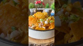 Trending recipe of lays kurkure chaat shorts lays kurkure chaat [upl. by Ducan957]