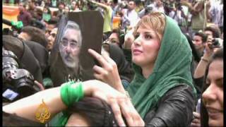 Iranian reformists try new media to win votes  09 June 09 [upl. by Anemaj]