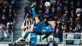 Le retournée acrobatique de Cristiano Ronaldo face a la Juventus but sensationnelle [upl. by Ellynn]