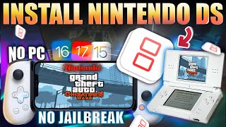 iNDS iOS  Play Nintendo DS  No Computer No Jailbreak 2023 [upl. by Av]