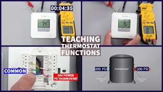 Teaching Thermostat Functions to New HVAC Techs and Students [upl. by Cathee410]