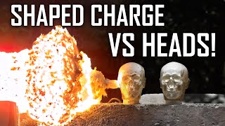 Shaped Charges vs Ballistic Heads  Ballistic HighSpeed [upl. by Allerie]