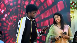 Ranjithame Song Live Performance Ajaykrishna Srinisha [upl. by Ecidnak141]