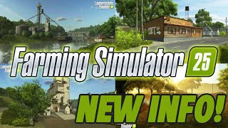 Farming Simulator 25  NEW Information [upl. by Hewes]