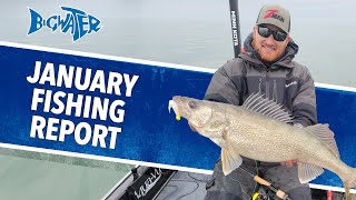 Lake Erie Fishing Report For January 2024 [upl. by Oilut]