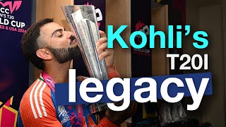 Virat Kohlis T20I legacy  viratkohli cricket [upl. by Lraep]