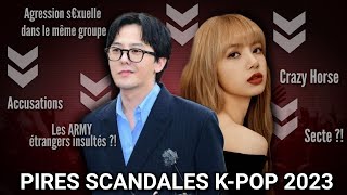 Les SCANDALES Kpop 2023  Repload [upl. by Pelagi494]