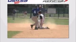 USSSA Baseball  Pointstreak promo video [upl. by Jose]