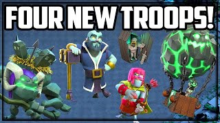 Halloween clash of clans troops are broken 😲 [upl. by Eelnayr198]