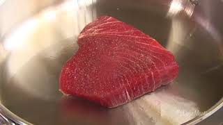 How to Sear an Ahi Tuna Steak [upl. by Loree]