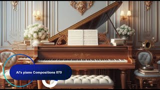 【No Copyright】Free music AI piano070【AI作曲】 [upl. by Aleece]