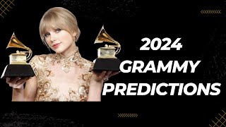 GRAMMY PREDICTIONS amp NOMINATIONS 2024 [upl. by Roderica551]