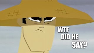 Samurai Jack vs Scotsman  Insults Translated with Eng SubtitlesCC [upl. by Shannah647]