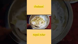 Chukauni achar food shorts [upl. by Birecree]