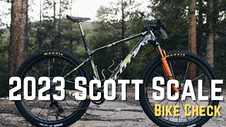 NEW 2023 SCOTT SCALE  Bike Check [upl. by Alexandrina471]