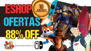 Ofertas en juegos Eshop Nintendo Switch 26 [upl. by Atlante]