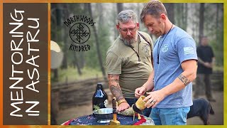 Northwoods Kindred Mentoring a Military Asatru Kindred [upl. by Irmgard]