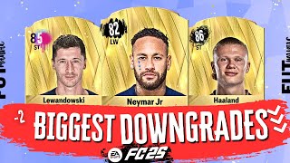 FIFA 25 BIGGEST DOWGARDES 🥲📉 Part 2  FC25 ft Lewandowski Neymar Haaland [upl. by Anilatsyrc845]