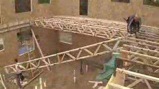 LEED Home floor trusses [upl. by Duntson]