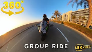 4K 360° VR Group Bike Riding Mountains Curves [upl. by Dot748]