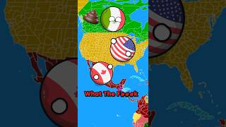 Why Canada 🇨🇦 and Mexico 🇲🇽 Are Switching 🔁 Placescountryballs shorts [upl. by Rianna]