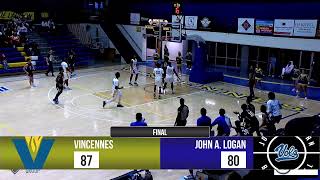 John A Logan Mens Basketball vs Vincennes [upl. by Nniuqal]