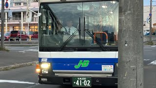 JHB 琴46地下鉄琴似駅前 札幌200か4102 [upl. by Eednam]