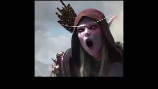 For the Horde SylvanasBanshee Scream worldofwarcraft [upl. by Binah]