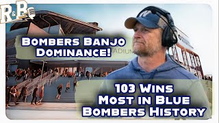 Winnipeg Blue Bombers Banjo Bowl Saskatchewan Roughriders CFL Football Sports Podcast [upl. by Tuesday146]