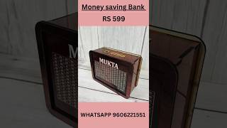 MONEY BANK WITH YOUR PHOTO  WHATSAPP 9606221551 piggybank moneybank moneybanking kidsgifts [upl. by Gilbertson532]