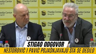 Odgovor Nestorovića i Pavića Objasnili šta se dogodilo na sastanku quotMi – Glas iz narodaquot [upl. by Felic]