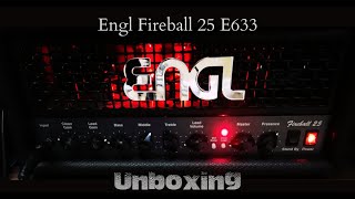 Engl Fireball 25 Custom Shop Black Snakeskin unboxing [upl. by Fisher]