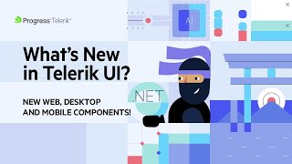 Telerik UI Q2 Release  New Components Across Web Desktop amp Mobile [upl. by Enimaj163]